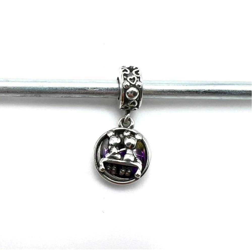 NEW Mickey & Minnie Dangle Charm for European Bracelet